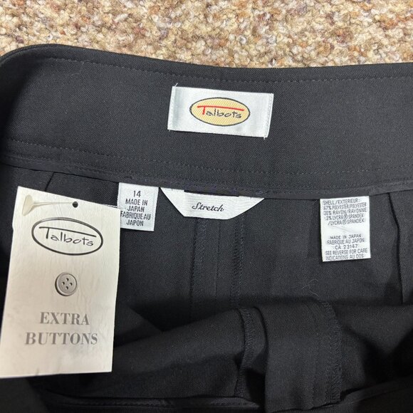 NWT: Talbots Stretch Dress Trousers - Women's Size 14 - 2096 - Picture 3 of 4